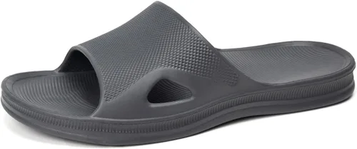 Vista 10 de FUNKYMONKEY - Sandalias antideslizantes para hombres, para baño, playa, interiores