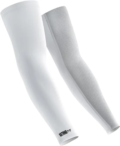 Vista 4 de Nxtrnd Air-TEK - Mangas de compresión para hombre, par de fútbol transpirable