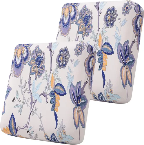 Vista 65 de Smiry Fundas de cojín de sofá estampadas, fundas elásticas suaves para sofá, fundas de sofá lavables antideslizantes, protector de muebles para Beige