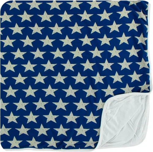 Vista 13 de KicKee Pants Manta estampada para niños pequeños, casas de Amazon, talla única