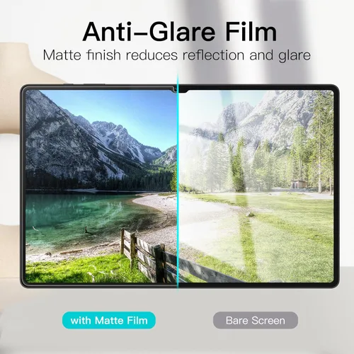 Vista 4 de JETech Protector de pantalla de papel para Samsung Galaxy Tab S10 Ultra/Tab S9 Ultra de 14.6 pulgadas, antirreflejo, película de PET mate