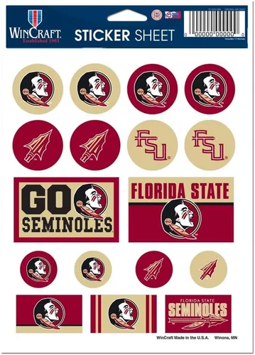 Vista 22 de Lámina de etiqueta de vinilo NCAA