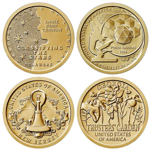 Vista 3 de 2018 D - 2025 D Mint First 29 Coins of American Innovation Dollars Uncirculated