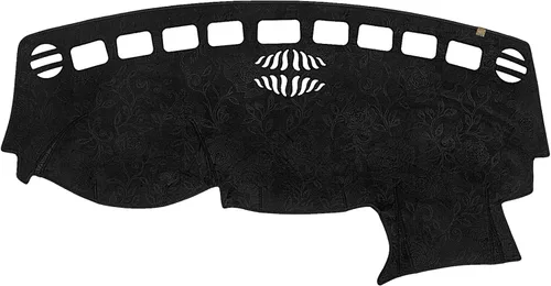 Vista 9 de Cubierta de Salpicadero Alfombrilla de Tablero Compatible con Je-ep Wrangler JK 2017-2011 (para Código de Cuerpo JK), Alfombrilla Antirreflejos