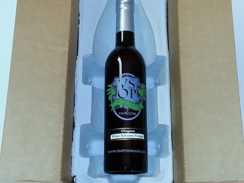 Vista 2 de VSOP Vinagre balsámico blanco envejecido de orégano de Módena (12.7 fl oz / 12.68 oz)