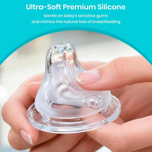 Vista 4 de Paquete de 10 boquillas para sorber compatibles con NUK Active Cup y Learner Cup
