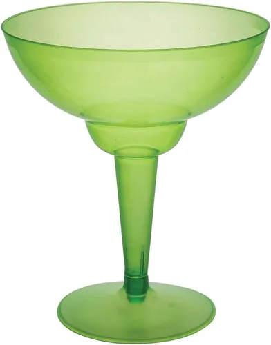 Vista 11 de Party Essentials 10 vasos de plástico duro de dos piezas, 12 onzas, transparentes