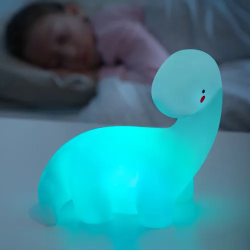 Vista 3 de Lámpara Dinosaurio LED Multicolor Lightosaurus InnovaGoods