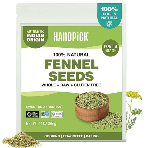 Vista 41 de HANDPICK Ajwain Seeds - Semillas enteras de Carom (14 onzas), veganas, sin gluten, sin OMG, obispos de carom crudas, origen indio, empaquetadas