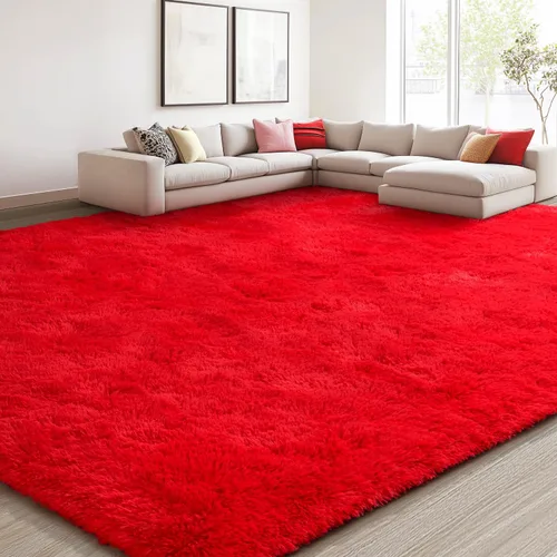 Vista 39 de EVOIONOS Alfombra Redonda Negra para Dormitorio, 4x4 Pies Alfombra de Área Circular Suave y Esponjosa para Sala de Estar, Alfombra Circular de Felpa