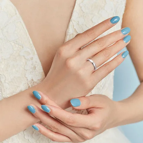 Vista 5 de Anillo giratorio de plata de ley 925 para la ansiedad, para mujeres, aliviar el estrés, el aburrimiento, TDAH, autismo, anillos para mujeres