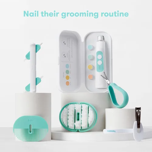 Vista 6 de Frida Baby Limpiador 3 en 1 para Nariz, Uñas + Oídos de Frida Baby los Creadores de NoseFrida el SacaMocos, Limpia de Forma Segura los Mocos