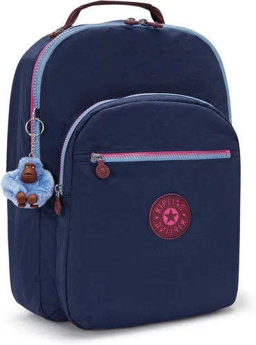 Vista 4 de Kipling Mochila para portátil Seoul de 15 pulgadas para mujer, duradera, espaciosa, con correas acolchadas para el hombro, funda protectora