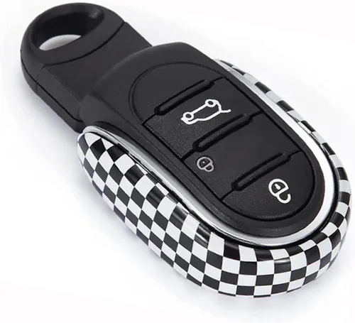 Vista 5 de Heinmo Funda de llave con control remoto de ABS para Cooper ONE S JCW Clubman Countryman F54 F55 F56 F57 F60, accesorios de estilo para coche