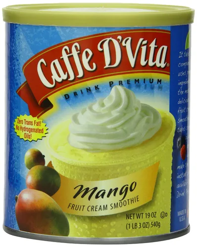 Vista 16 de Caffe D'Vita Batido de crema de frutas de té verde, latas de 19 onzas (paquete de 6)