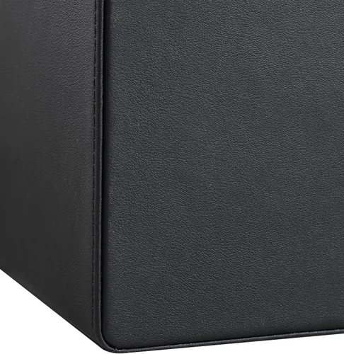Vista 8 de Organizador de escritorio de piel PU, lujoso soporte para control remoto para accesorios de escritorio de oficina en casa, organizador de cajón