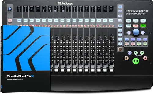 Vista 8 de PreSonus FaderPort Controlador DAW con software Studio One Pro