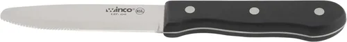 Vista 8 de Winco Cuchillos para carne, hoja de 4 pulgadas, HDL de madera