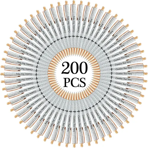 Vista 27 de Aolun 10 bolígrafos personalizados con nombre, bolígrafo retráctil con mensaje de texto para mujeres, enfermeras, escritura, cumpleaños, graduación