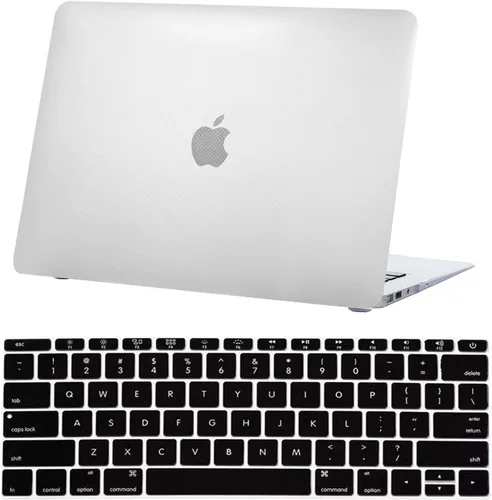 Vista 9 de Funda para laptop compatible con MacBook Air de 13 pulgadas, modelo de lanzamiento 2010-2017 A1466 A1369, diseño de puntos redondos elevados, funda