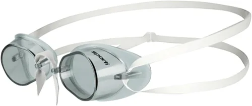 Vista 26 de Sporti Gafas de natación unisex para adultos, antiempañamiento sueco/sueco premium/sueco espejo + correa elástica