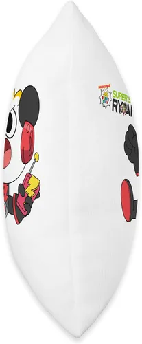 Vista 2 de Ryan's World Super Spy Combo Panda Throw Pillow, 16 x 16 pulgadas, multicolor
