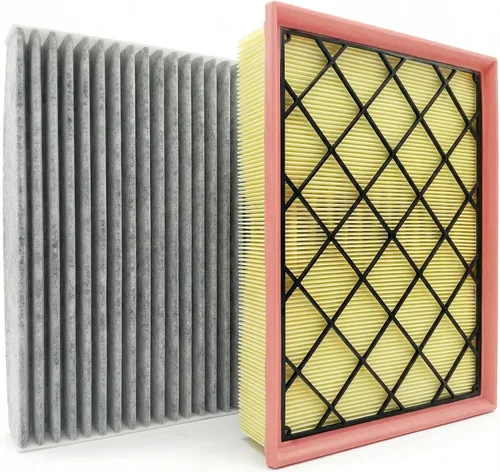 Vista 25 de Filtro de aire de cabina de motor de peine para Hyundai Accent 1.6L L4 2017 2016 2015 2014 2013 2012 Gris carbón