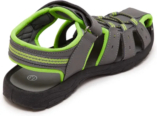 Vista 2 de Skysole Zapatos de agua para niños, resistentes sandalias anfibias con correa trasera para playa, senderismo y deportes al aire libre
