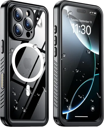 Vista 33 de Red2Fire 2024 Nuevo para iPhone 13 Funda impermeable, [protector de pantalla incorporado y protector de cámara] [cuerpo completo a prueba de golpes]