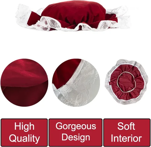Vista 4 de Halco - Disfraz de Mrs Claus para adulto