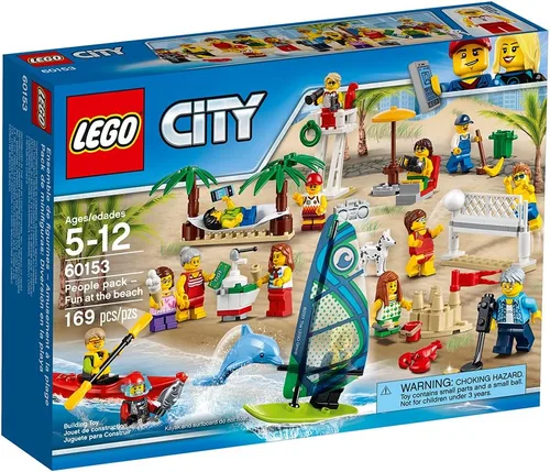 Vista 6 de LEGO City Town People Pack - Fun at The Beach 60153 Kit de construcción (169 piezas)