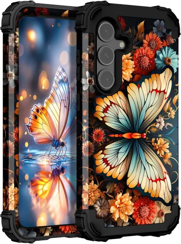 Vista 62 de Hocase Funda para Samsung Galaxy S26 Ultra, mandala beige