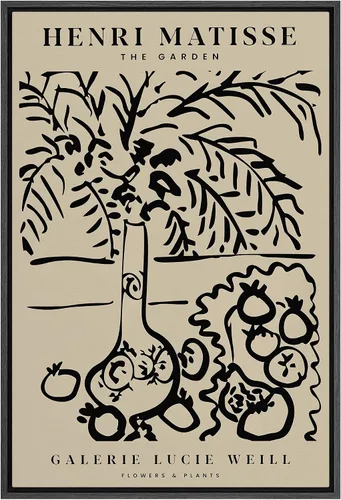 Vista 19 de SIGNLEADER Lienzo enmarcado para pared, paisaje pastel abstracto negro, naturaleza, ilustraciones de área silvestre, arte moderno, decorativo