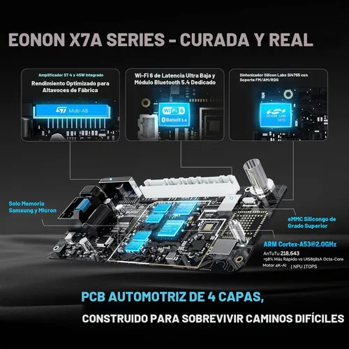 Vista 2 de Eonon e90 - Estéreo de coche para BMW Serie 3 E90 E91 E92 2005-2013