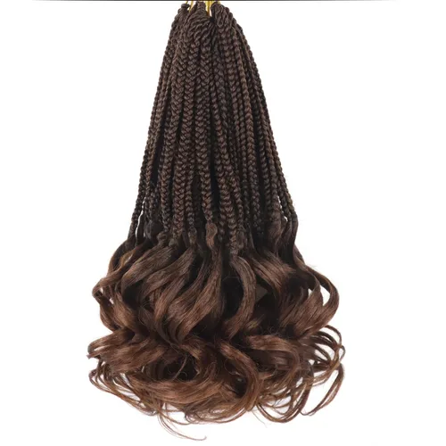Vista 87 de Cabello para Trenzas Rizo Francés Color 1 Trenzas de Ganchillo Rizo Francés 10 Pulgadas Trenzas de Caja Cabello de Ganchillo para Mujeres y Niños