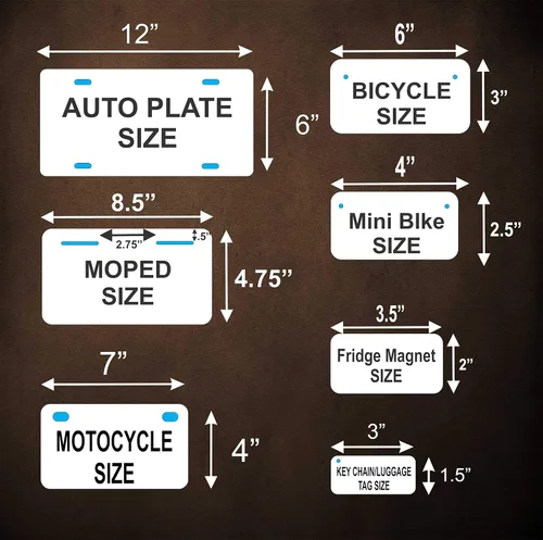 Vista 2 de Guanajuato 2017 v2 - Placa de matrícula personalizada para automóvil, motocicleta, ciclomotor, bicicleta