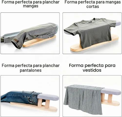 Vista 4 de Acolchado de manga más larga, acolchado ultra grueso, tabla de planchar de doble cara