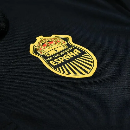Vista 3 de Real Club Deportivo España. Equipo de fútbol original de Honduras Club. Polo para hombre.