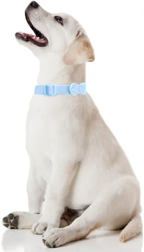 Vista 5 de FEimaX Collar de silicona impermeable para perro ajustable y resistente al olor, fácil de limpiar para perros grandes, medianos y pequeños, collares