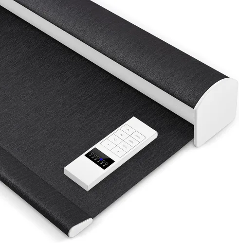 Vista 16 de Zshine Persianas opacas motorizadas con ancho personalizado (23-95 pulgadas), persianas enrollables inalámbricas y recargables con control remoto
