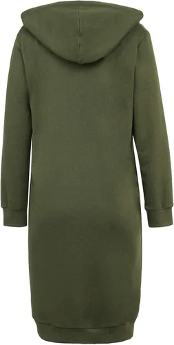 Vista 3 de GRACE KARIN - Sudadera casual con capucha para mujer, con bolsillos y cremallera, estilo túnica