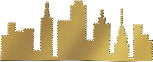 Vista 12 de Black City Skyline Lifesize - Soporte de cartón