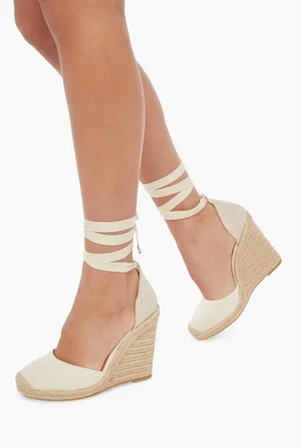 Vista 5 de JustFab Jenala Cuñas para mujer, los zapatos perfectos para mujer, estilo casual, cuñas cerradas, zapatos de verano para mujer y tacones de cuña