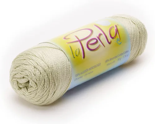 Vista 23 de LA Perla de Omega - Hilo Perle 100% algodón mercerizado ideal para ganchillo fino - Color: 01 - Blanco 601