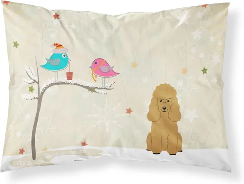 Vista 270 de Caroline's Treasures BB2515PILLOWCASE Between Friends Appenzeller Sennenhund - Funda de almohada de tela estándar, ligera, súper suave, fácil