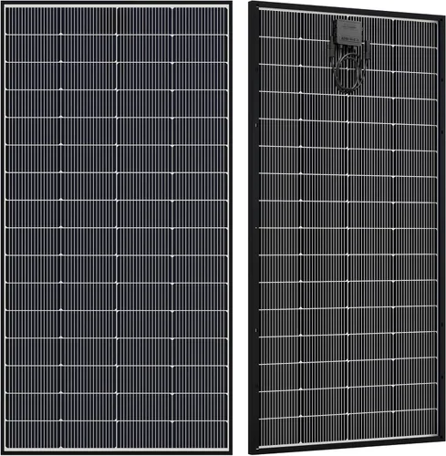 Vista 13 de Panel solar bifacial de 200 W, panel solar monocristalino tipo N 16BB, 25% de alta eficiencia, IP65 impermeable, para casa rodante, barco, sistema