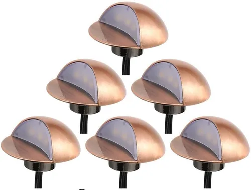 Vista 11 de FVTLED Kit de luces LED para cubierta, paquete de 6 luces LED de bajo voltaje para escalera, 1.97, lámpara de decoración de jardín al aire libre