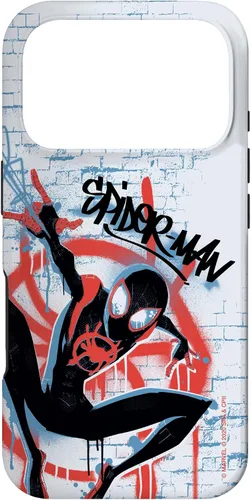 Vista 30 de Marvel Carcasa con graffiti de Spider-Man Into The Spider-Verse para iPhone 17