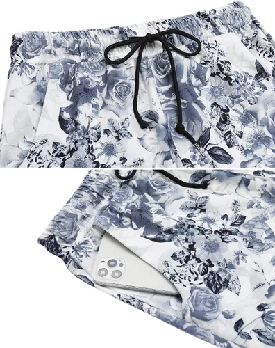 Vista 5 de Daupanzees - Camisa hawaiana de manga corta con botones para hombre