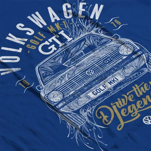 Vista 5 de Volkswagen Golf GTI Drive The Legend - Camiseta para hombre